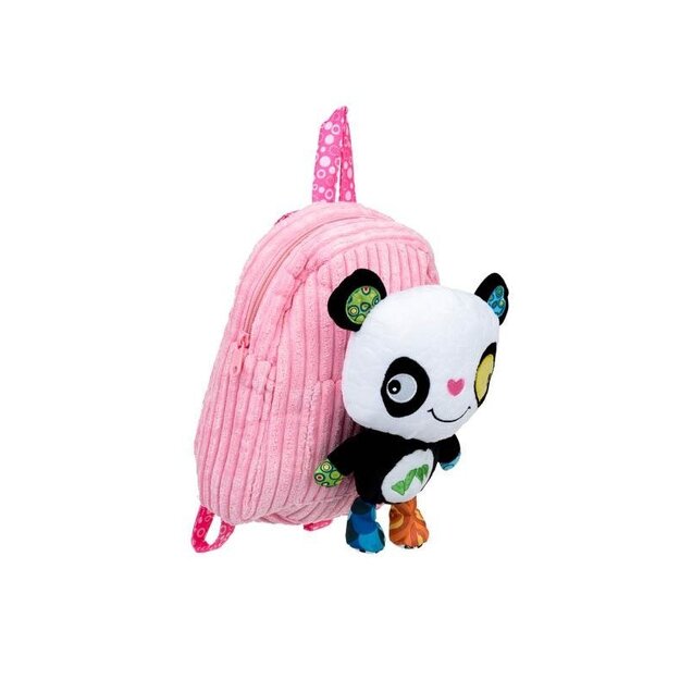 Laste seljakott - Panda, roosa